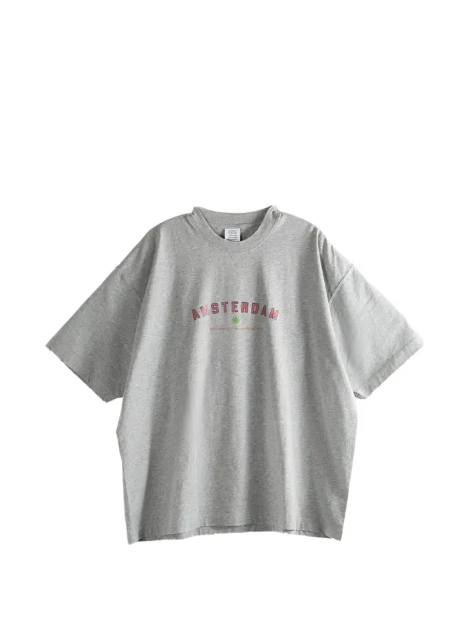 VETEMENTS VETEMENTS raw-hem T-shirtの商品画像