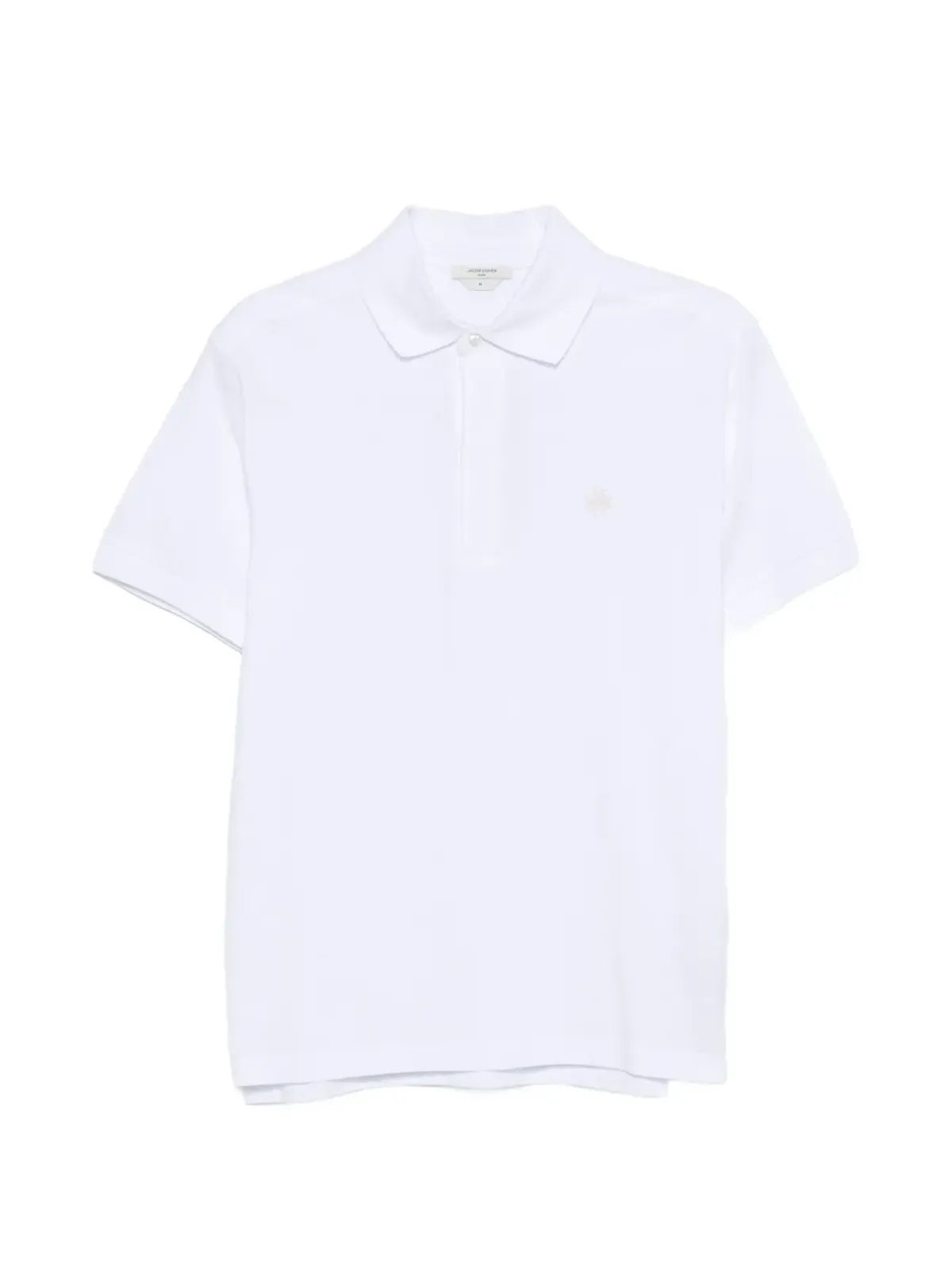 Jacob Cohën ボタン留め ロゴディテール ポロシャツ - White - 画像1