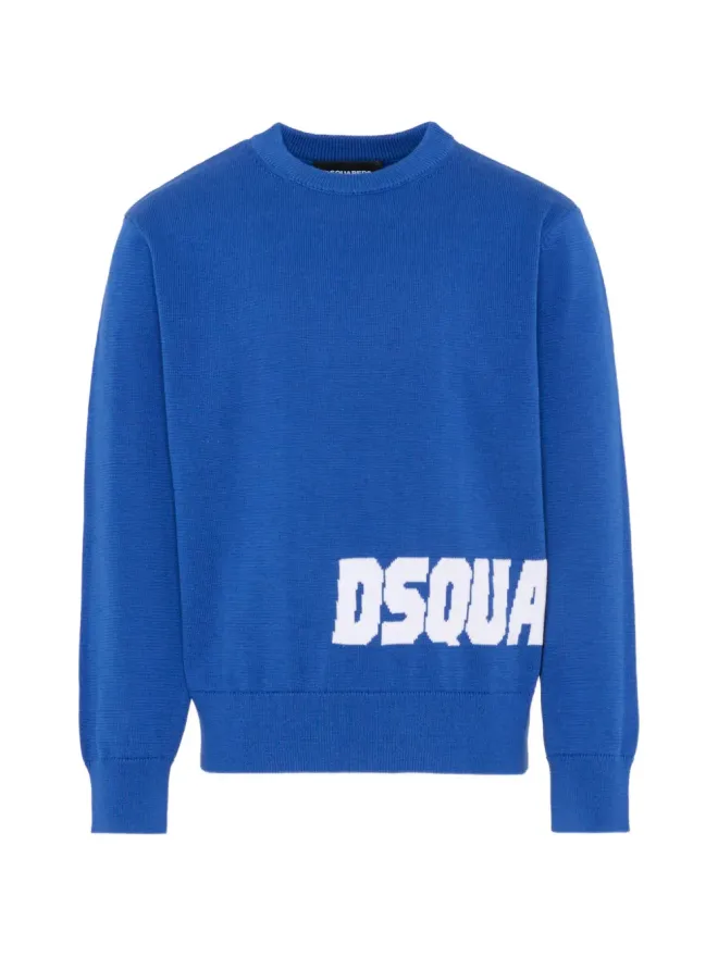 DSQUARED2 KIDS DSQUARED2 KIDS ロゴディテール ロングスリーブセーターの商品画像