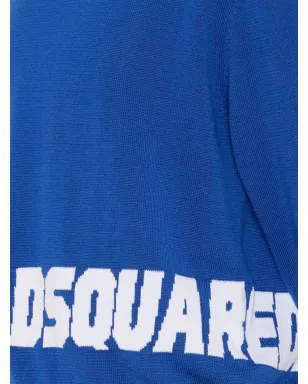 DSQUARED2 KIDS ロゴディテール ロングスリーブセーター - サムネイル3