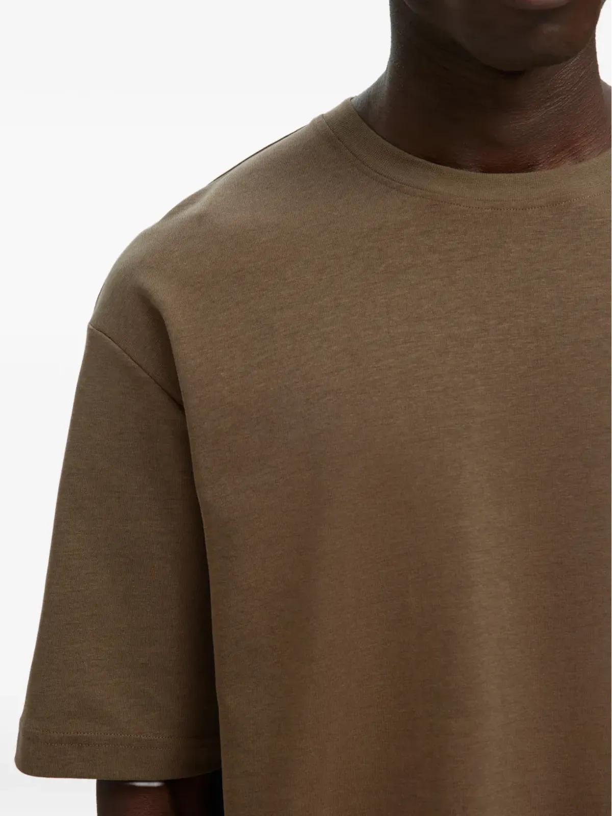 SELECTED ショートスリーブTシャツ - Brown - 画像5