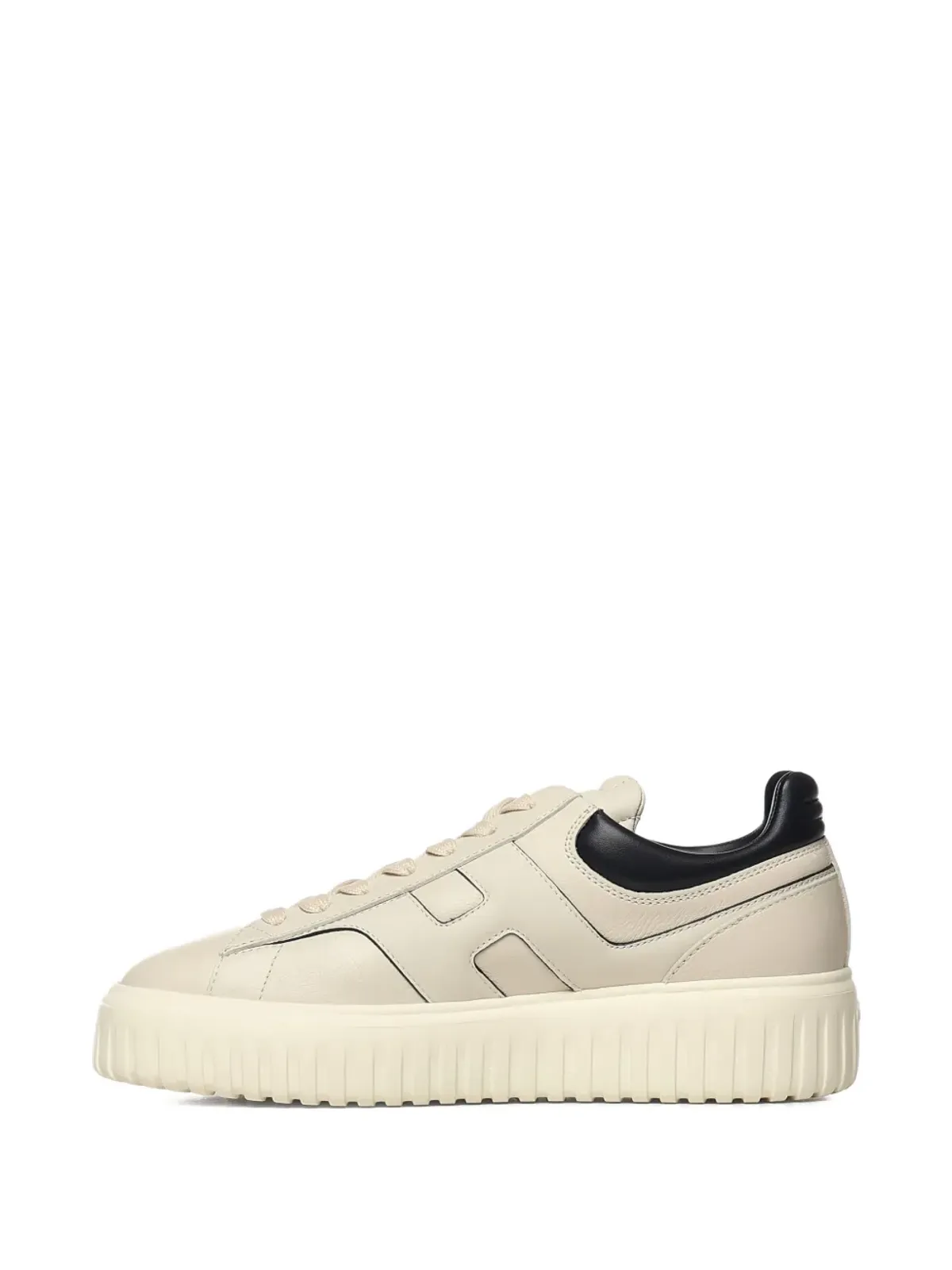 Hogan H-Stripes レースアップ レザー スニーカー - 画像4