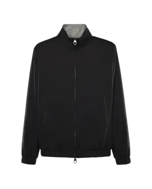 Loro Piana ジップアップ ボンバー ジャケット - ブラック - サムネイル1
