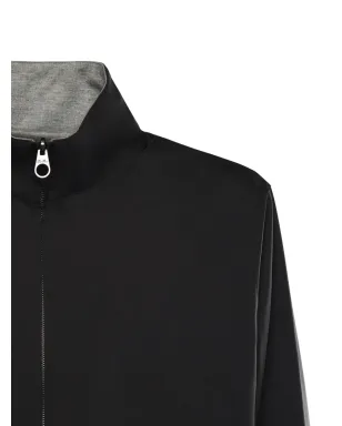 Loro Piana ジップアップ ボンバー ジャケット - ブラック - サムネイル3
