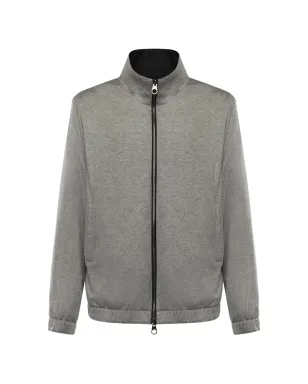 Loro Piana ジップアップ ボンバー ジャケット - ブラック - サムネイル4