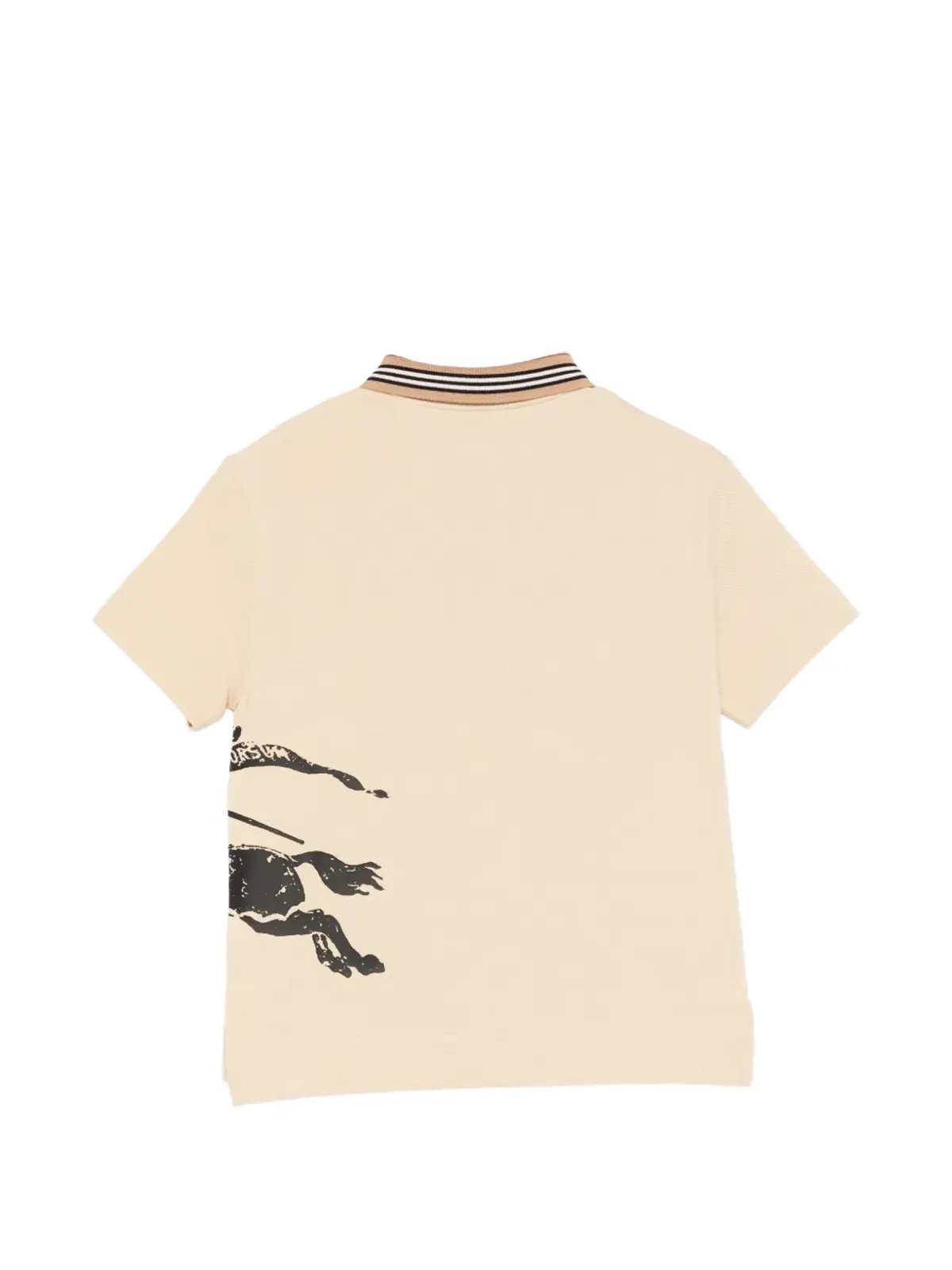 Burberry Kids ロゴグラフィック ポロシャツ - 画像2