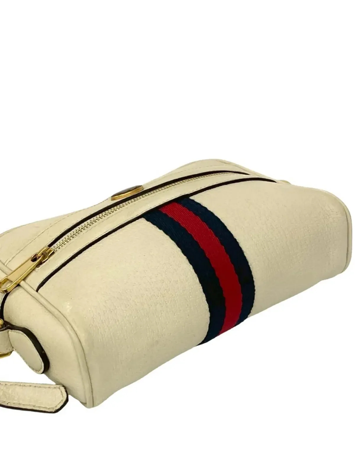 Gucci Pre-Owned ミニ レザー Ophidia クロスボディバッグ - 画像4