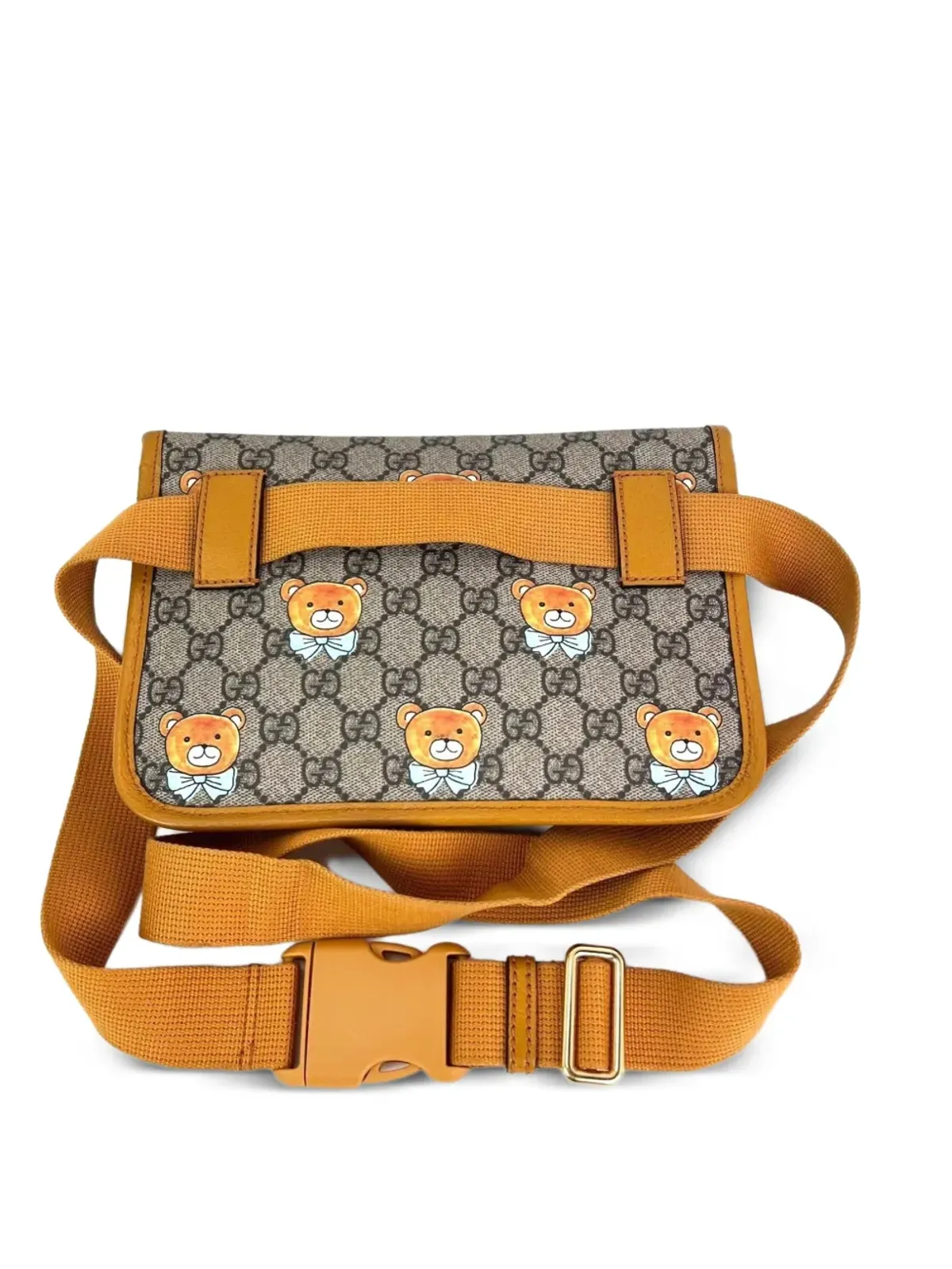 Gucci Pre-Owned XKai GG Supreme テディベルトバッグ - ブラウン - 画像2