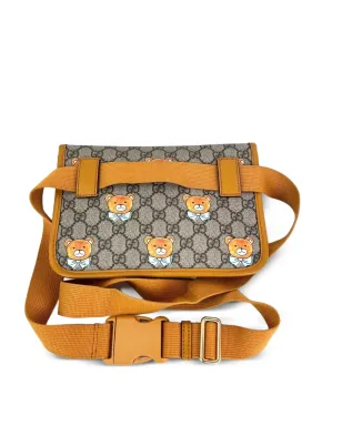 Gucci Pre-Owned XKai GG Supreme テディベルトバッグ - ブラウン - サムネイル2