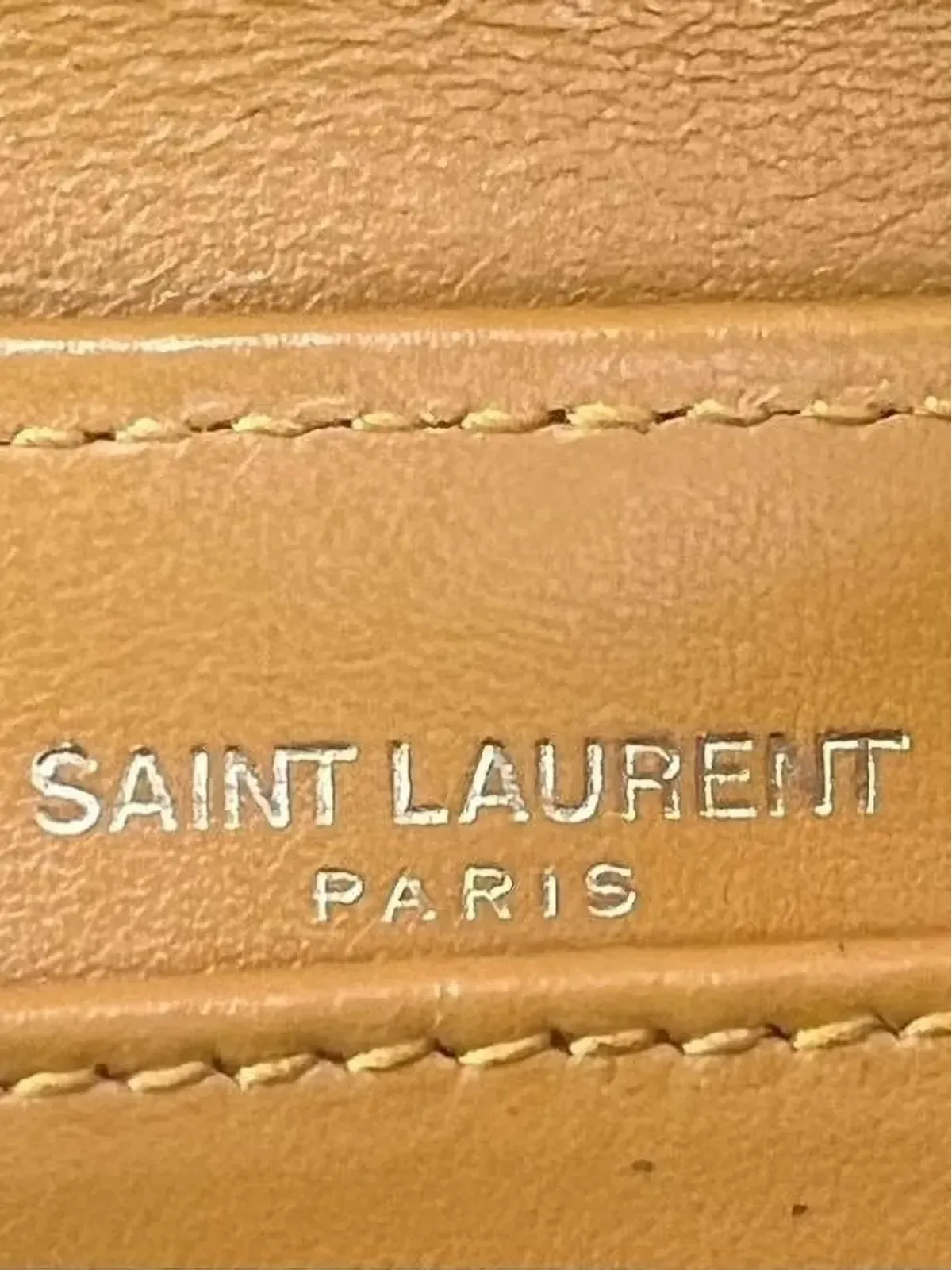 Saint Laurent Pre-Owned Toy Loulou quilted crossbody bag - Brown - 画像5