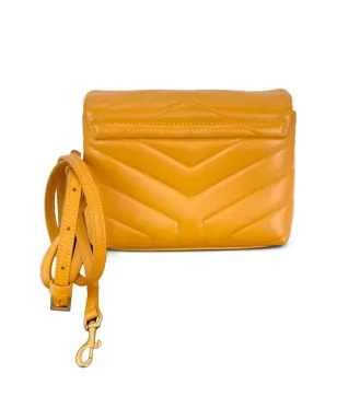 Saint Laurent Pre-Owned Toy Loulou quilted crossbody bag - Brown - サムネイル2