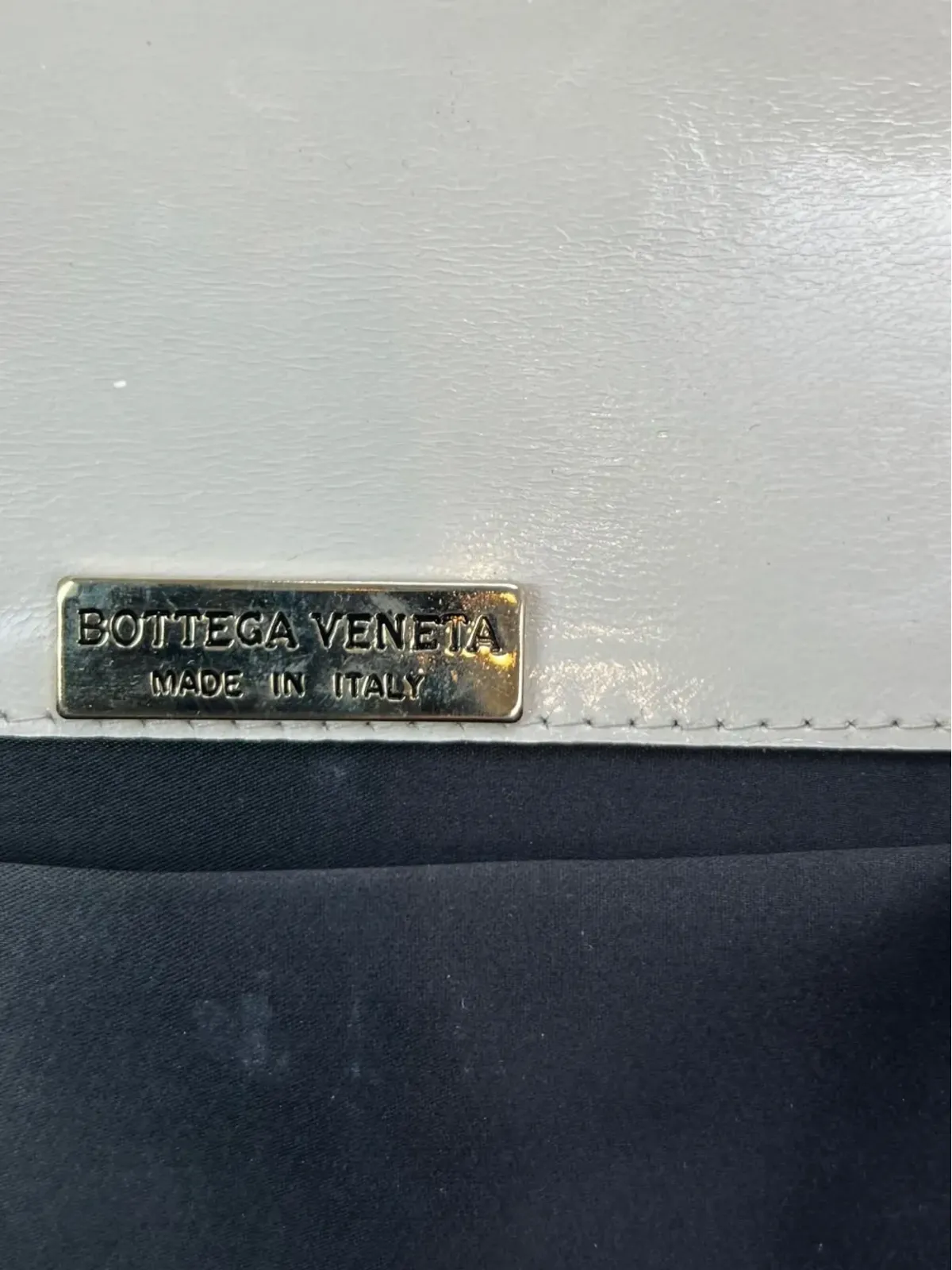 Bottega Veneta Pre-Owned イントレチャートレザー ショルダーバッグ - 画像4