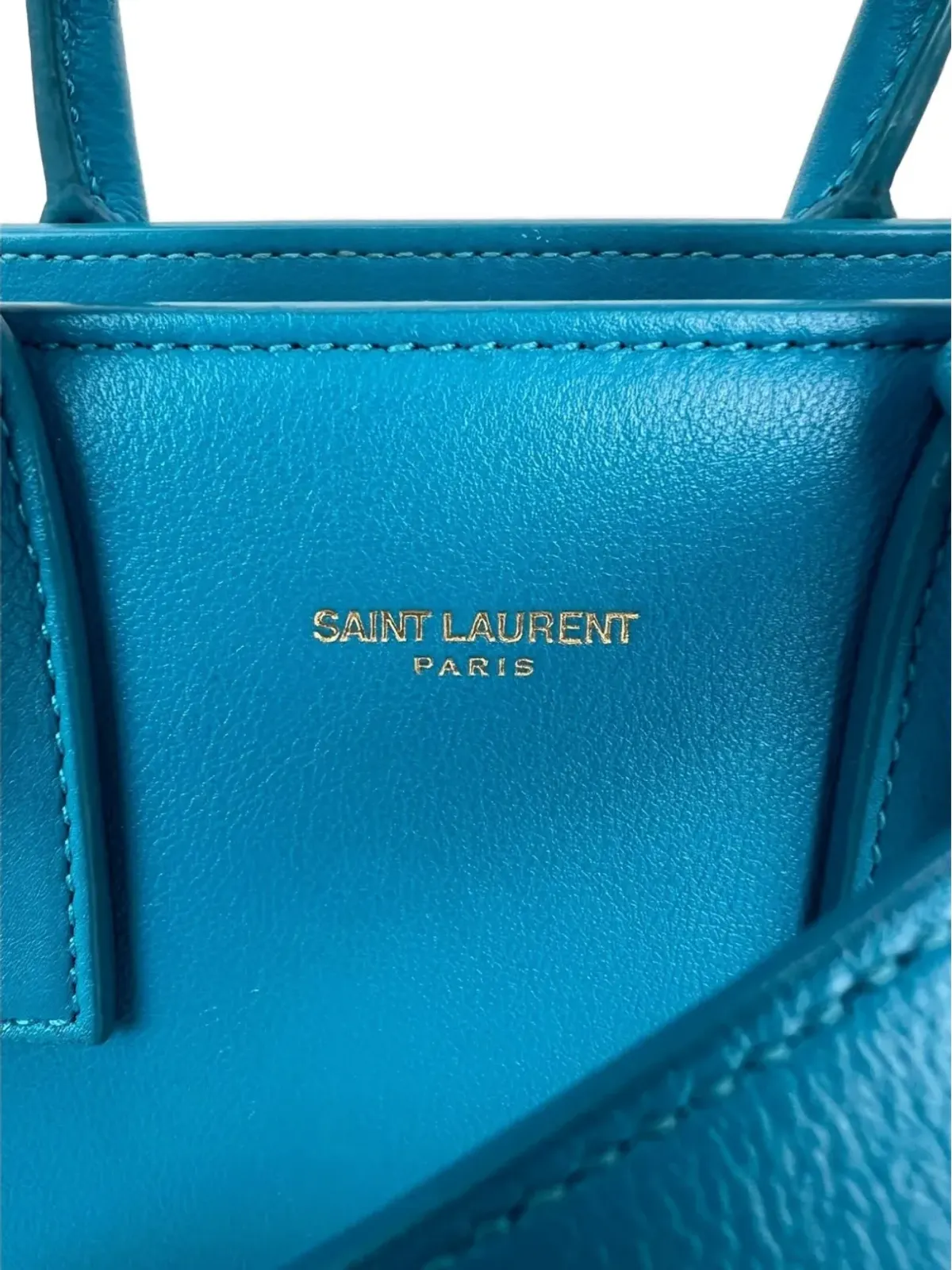 Saint Laurent Pre-Owned Sac De Jour レザー トートバッグ - ブルー - 画像3