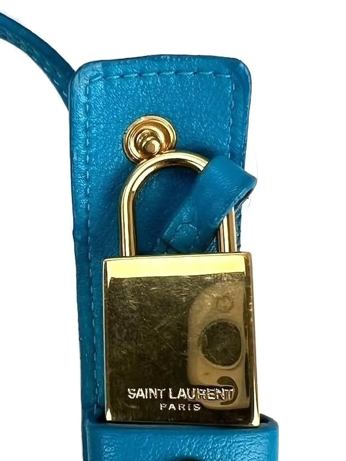 Saint Laurent Pre-Owned Sac De Jour レザー トートバッグ - ブルー - 画像4