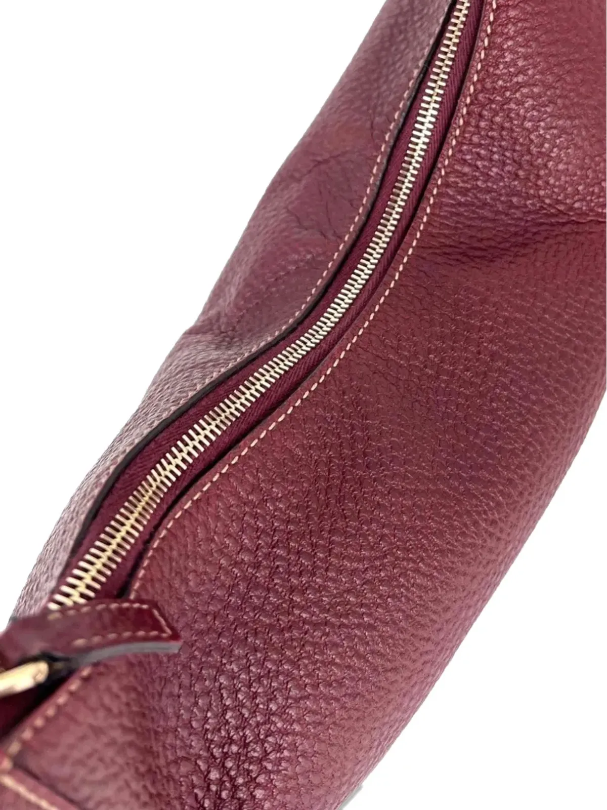 Gucci ビンテージ 半月型ショルダーバッグ - レッド - 画像5