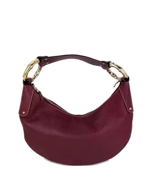 Gucci ビンテージ 半月型ショルダーバッグ - レッド - サムネイル2