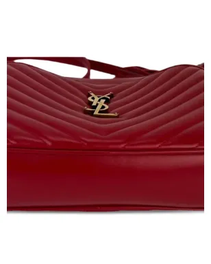 Saint Laurent Pre-Owned Lou Camera tassel-detail cross-body bag - Red - サムネイル2
