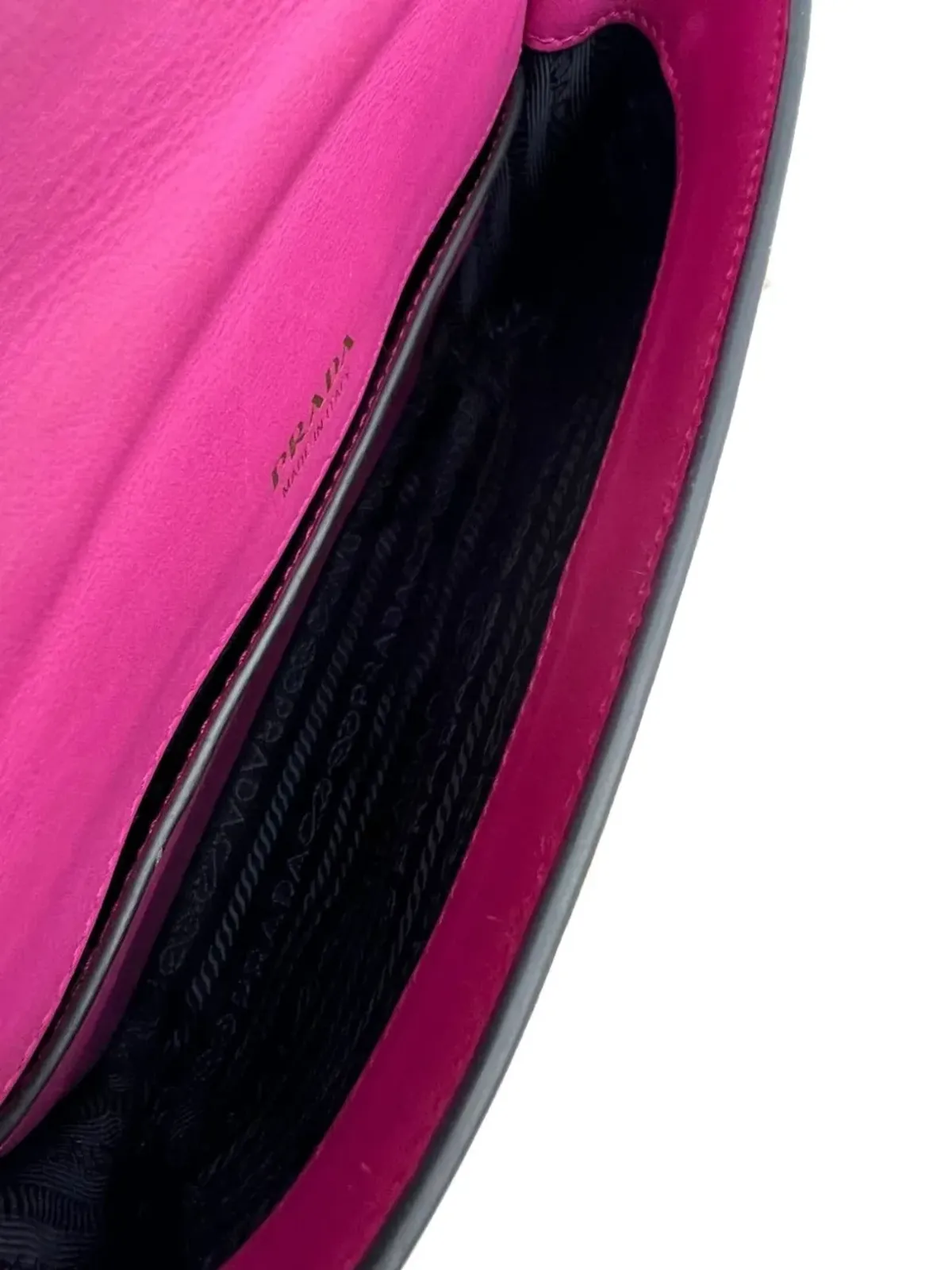 Prada Pre-Owned City Cahier レザー チェーン クロスボディバッグ - 画像4