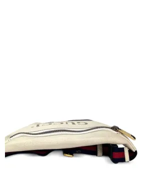 Gucci Pre-Owned ウェブロゴ レザーベルトバッグ - サムネイル5