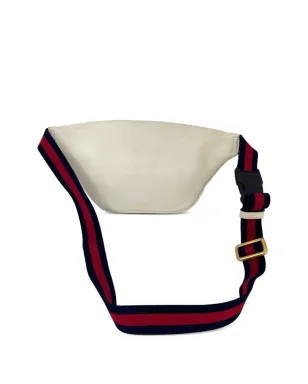 Gucci Pre-Owned ウェブロゴ レザーベルトバッグ - サムネイル2