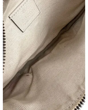 Gucci Pre-Owned ウェブロゴ レザーベルトバッグ - サムネイル4
