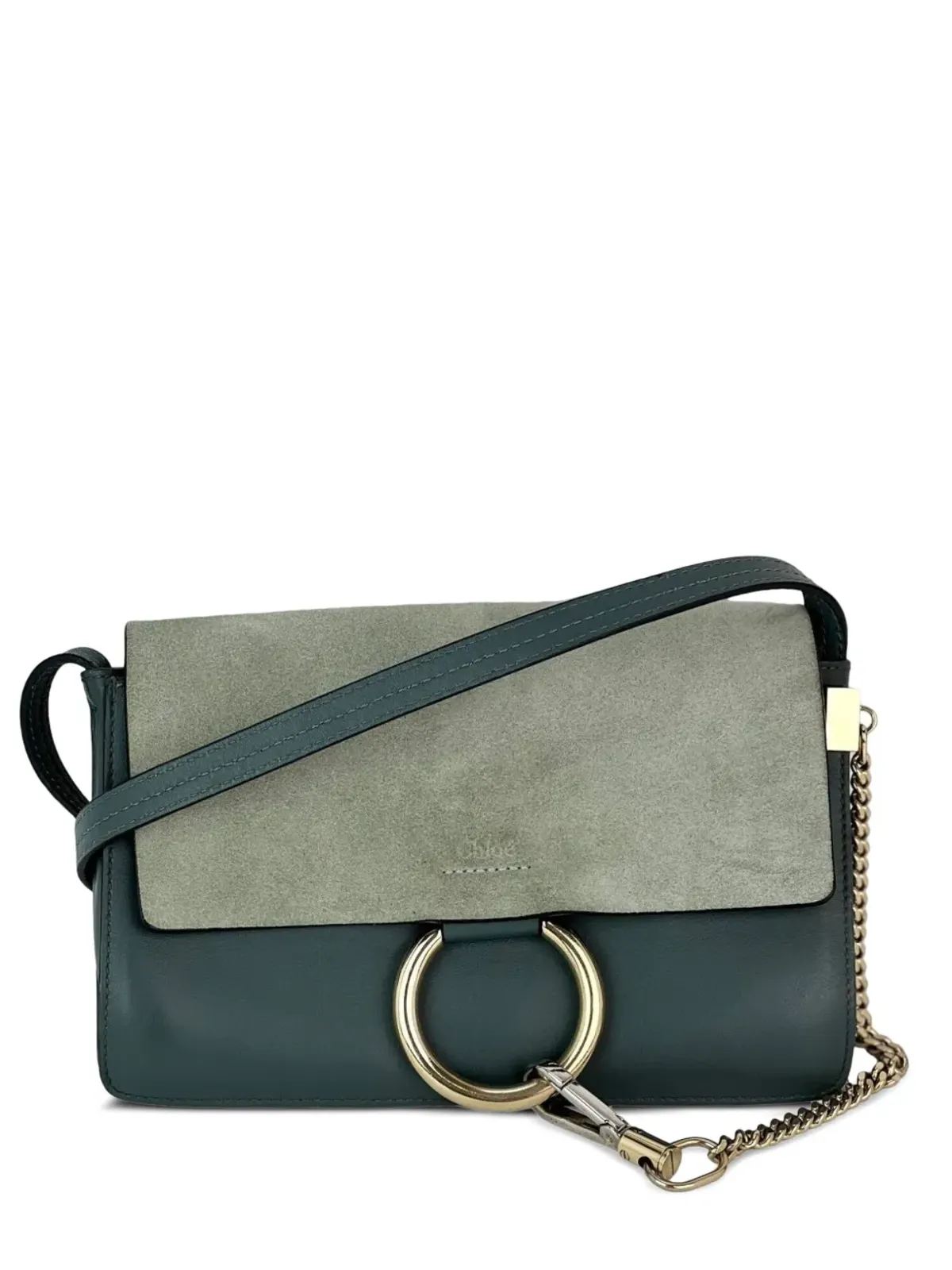 Chloé Vintage Faye チェーンストラップ レザー クロスボディバッグ - 画像1