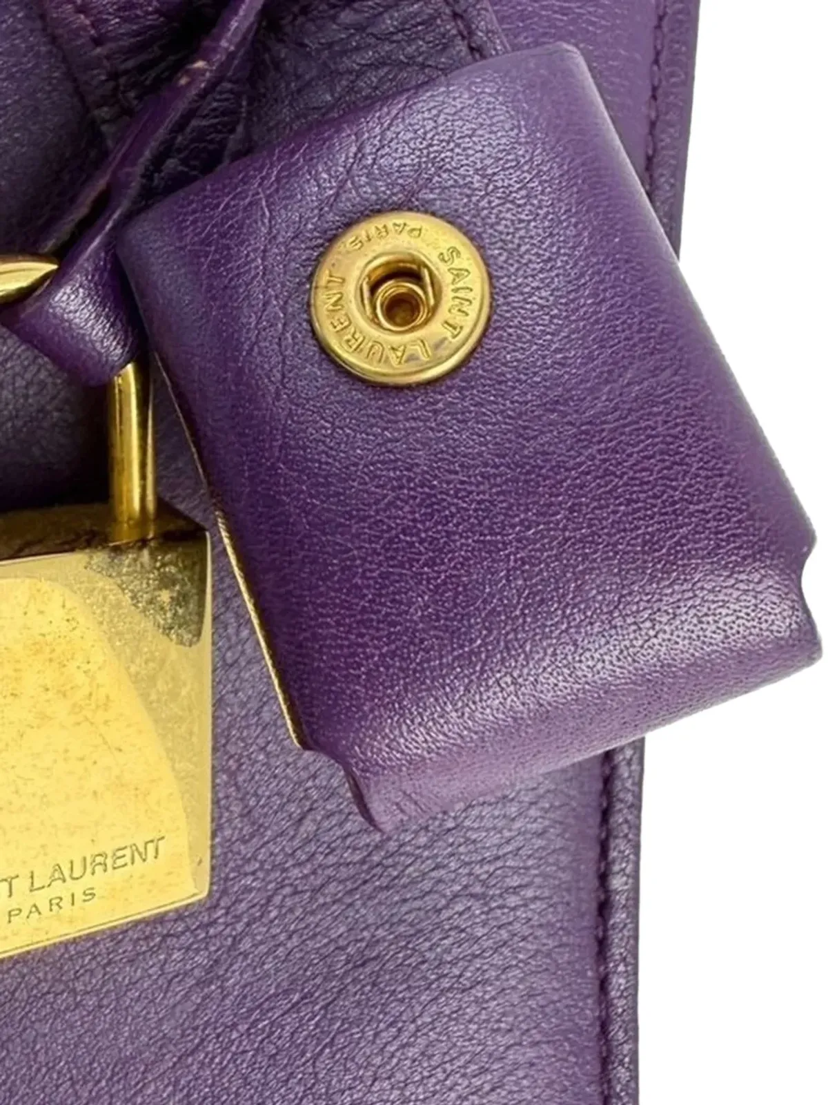 Saint Laurent Pre-Owned Sac De Jour レザー トップハンドル トートバッグ - 画像5