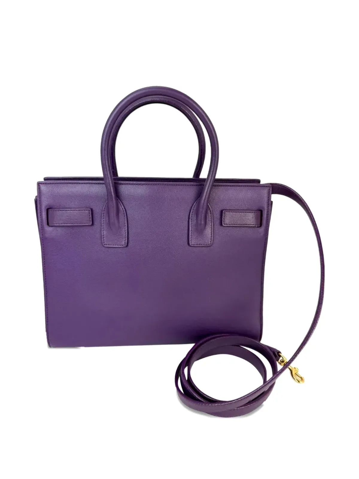 Saint Laurent Pre-Owned Sac De Jour レザー トップハンドル トートバッグ - 画像2