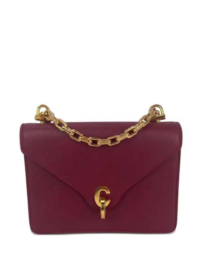 Christian Dior Pre-Owned Christian Dior ビンテージ C'est Dior チェーンストラップ フラップ トートバッグ レッドの商品画像
