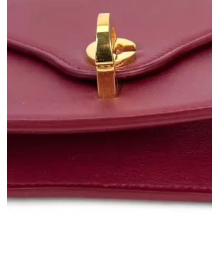 Christian Dior ビンテージ C'est Dior チェーンストラップ フラップ トートバッグ レッド - サムネイル2