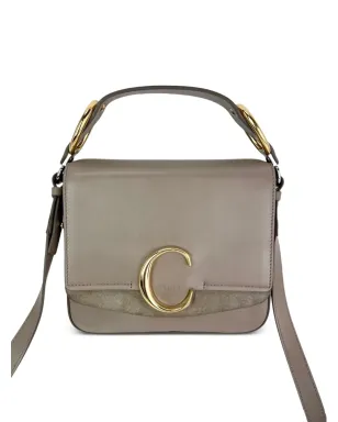 Chloé Vintage 小さめCダブルクロスボディバッグ - サムネイル1