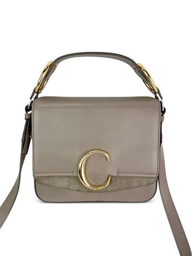 Chloé Vintage Chloé Vintage 小さめCダブルクロスボディバッグの商品画像