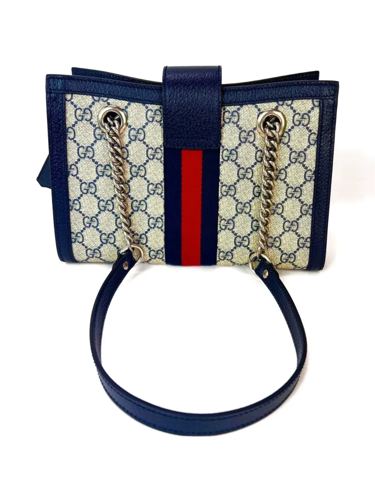 Gucci Pre-Owned Supreme Dollar padlock tote bag - Neutrals - 画像2