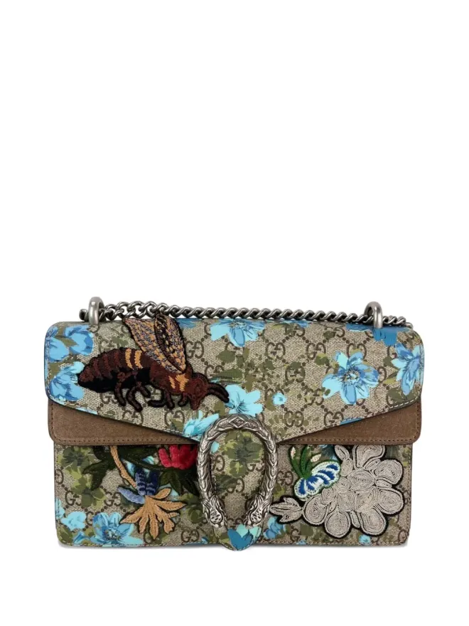 Gucci Pre-Owned Gucci Pre-Owned ディオニソスGGスプリーム刺繍ショルダーバッグの商品画像