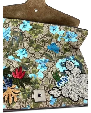 Gucci Pre-Owned ディオニソスGGスプリーム刺繍ショルダーバッグ - サムネイル3