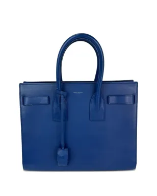 Saint Laurent Pre-Owned Sac De Jour レザー ハンドバッグ ブルー - サムネイル1