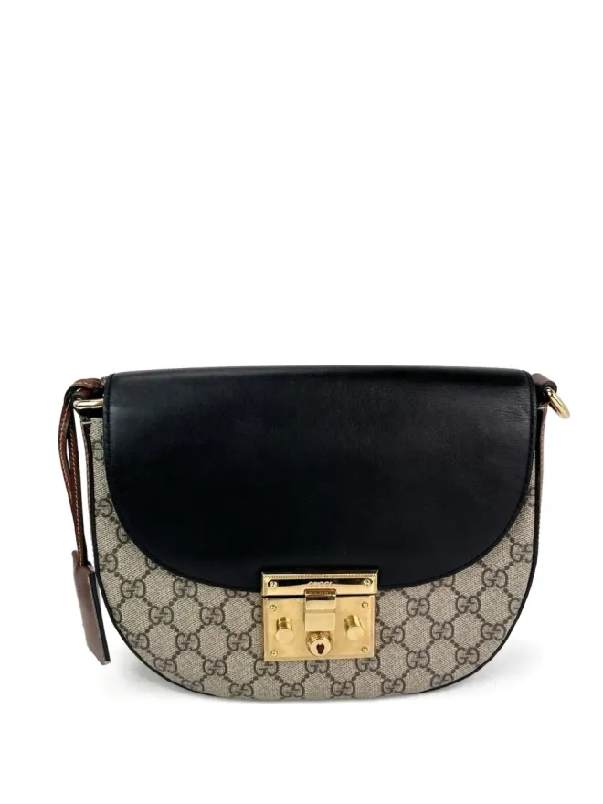 Gucci Pre-Owned Gucci ビンテージ GGスプリーム パドロック ショルダーバッグの商品画像