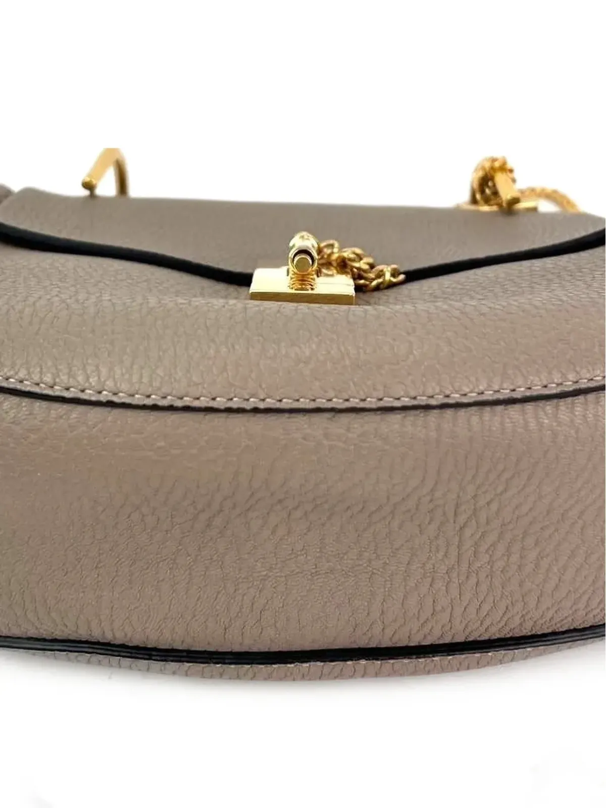 Chloé Vintage グレインレザー ショルダーバッグ - 画像4