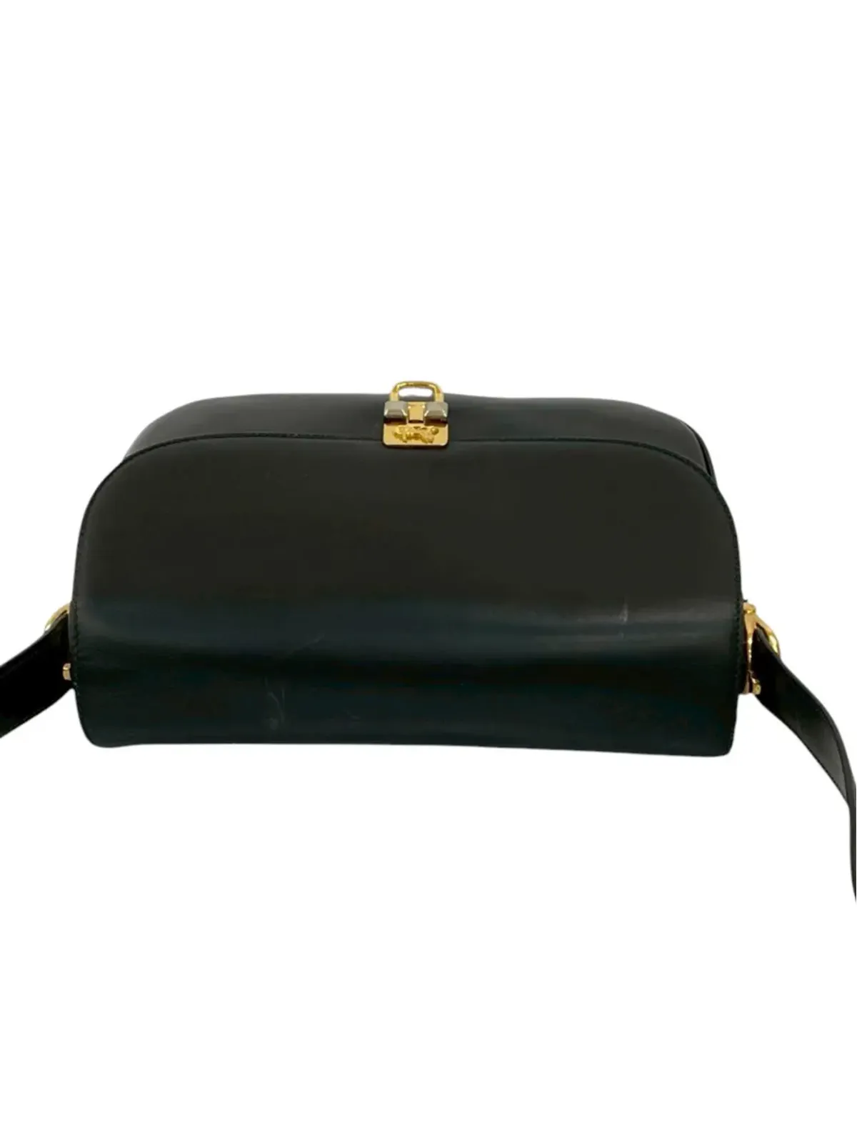 Celine Pre-Owned レザー ホースキャリッジ クロスボディバッグ - ブラック - 画像2