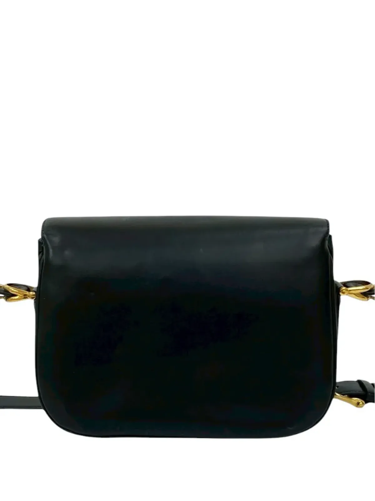 Celine Pre-Owned レザー ホースキャリッジ クロスボディバッグ - ブラック - 画像3