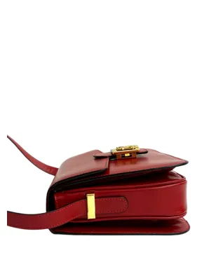 Celine Pre-Owned 2004 カーフスキン ホースキャリッジ クロスボディバッグ - レッド - サムネイル5