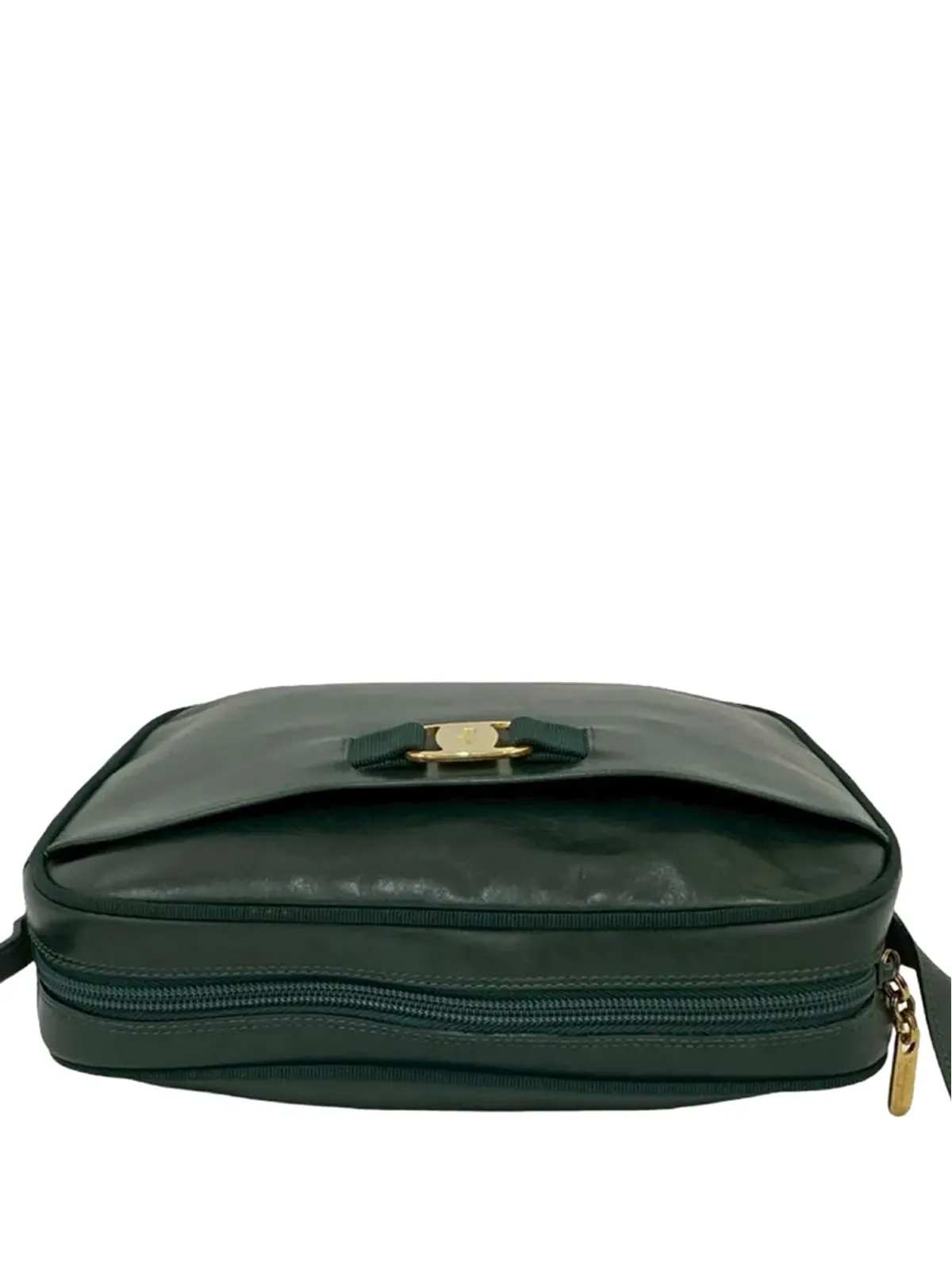 Ferragamo Pre-Owned 1990-2010 Calfskin Vara クロスボディバッグ - グリーン - 画像2