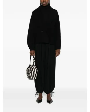 TOTEME ショールカラー バルーンスリーブ カーディガン - サムネイル2