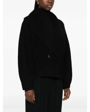 TOTEME ショールカラー バルーンスリーブ カーディガン - サムネイル3