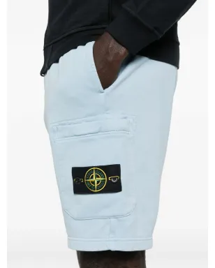 Stone Island ロゴパッチ ドローコードショーツ - サムネイル5