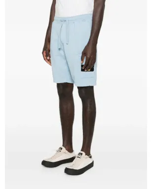 Stone Island ロゴパッチ ドローコードショーツ - サムネイル3