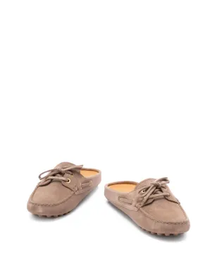 Tod's Glove Gommino lace-up mules - Neutrals - サムネイル3