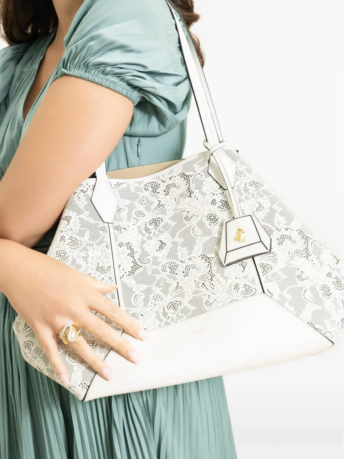 Jimmy Choo ダイヤモンド トートバッグ - 画像3