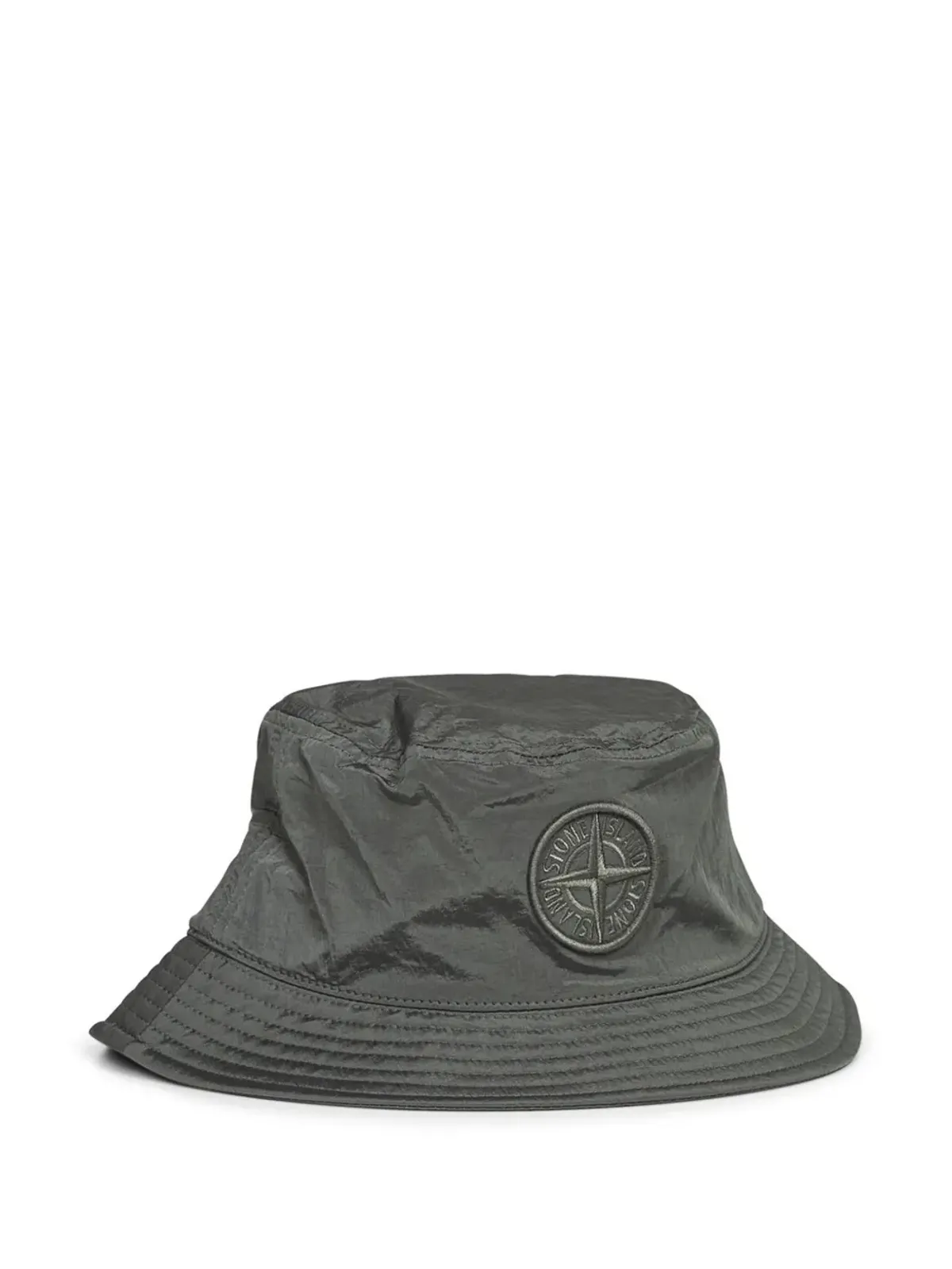 Stone Island ロゴパッチ バケットハット - Grey - 画像3