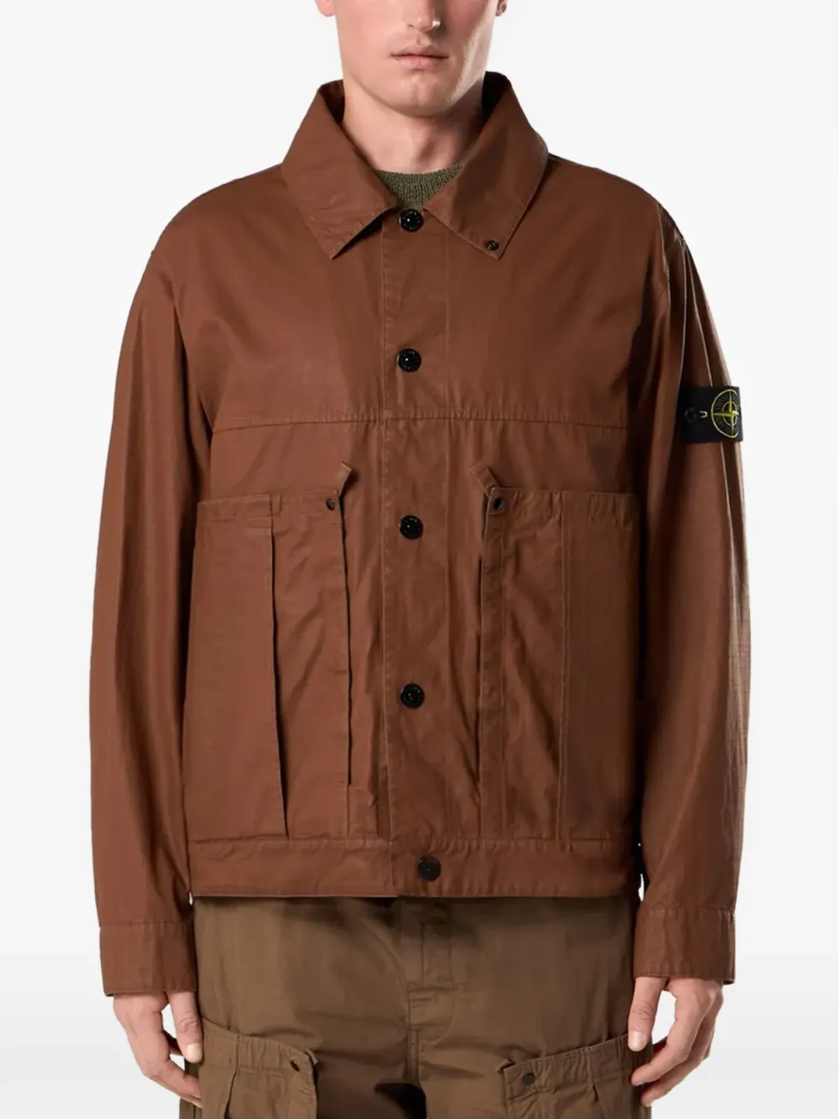 Stone Island ボタンパッチジャケット - 画像4